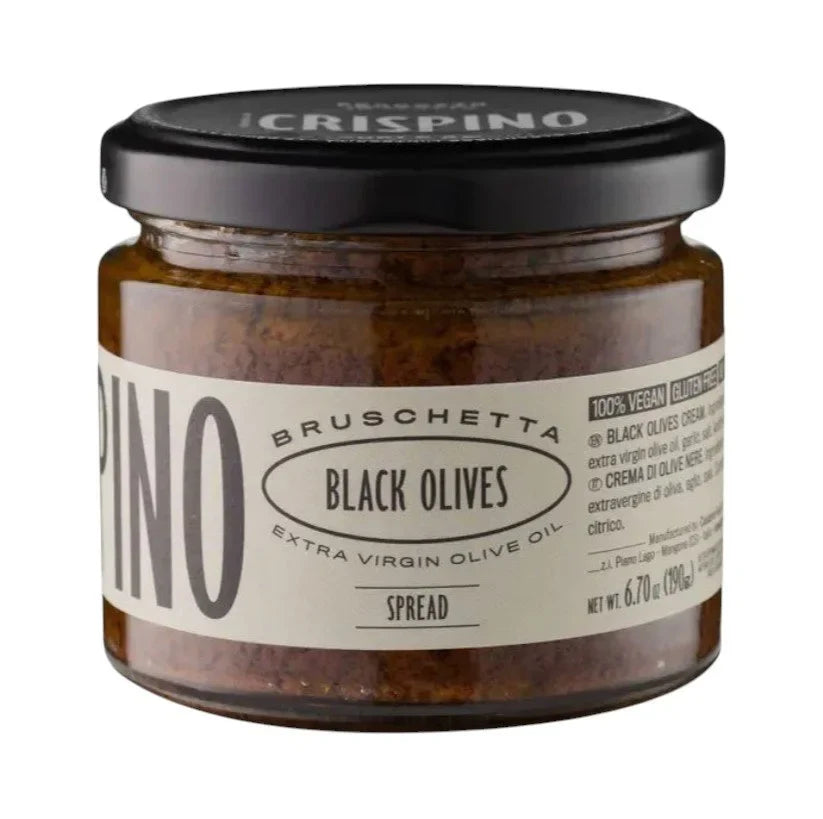 Black Olive Bruschetta by Familia Crispino