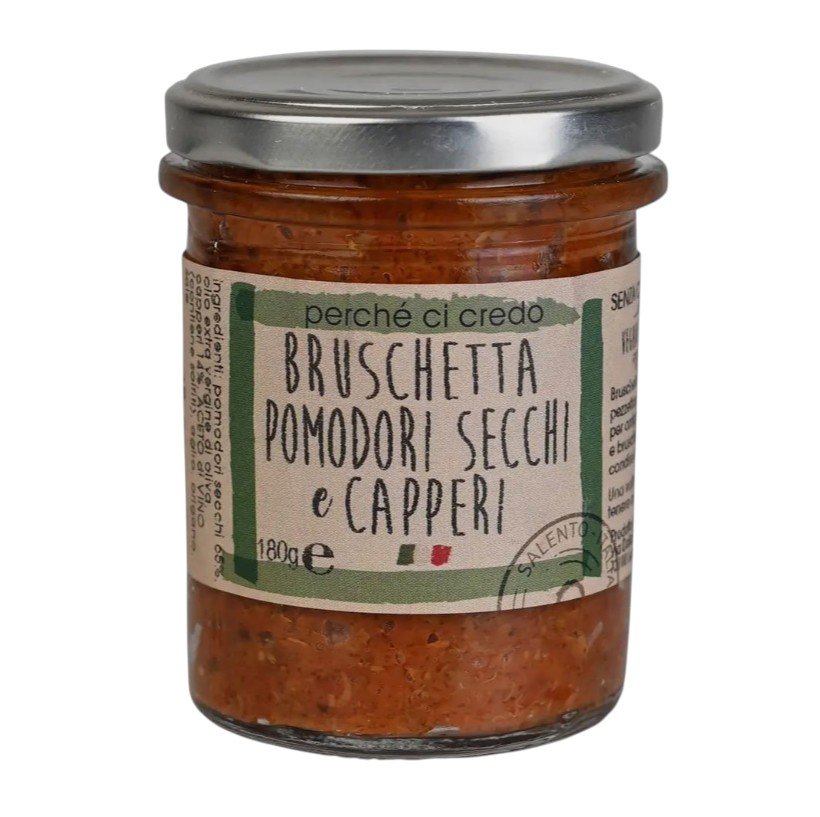 Sun-Dried Tomato and Caper Bruschetta By Perche' Ci Credo Main image