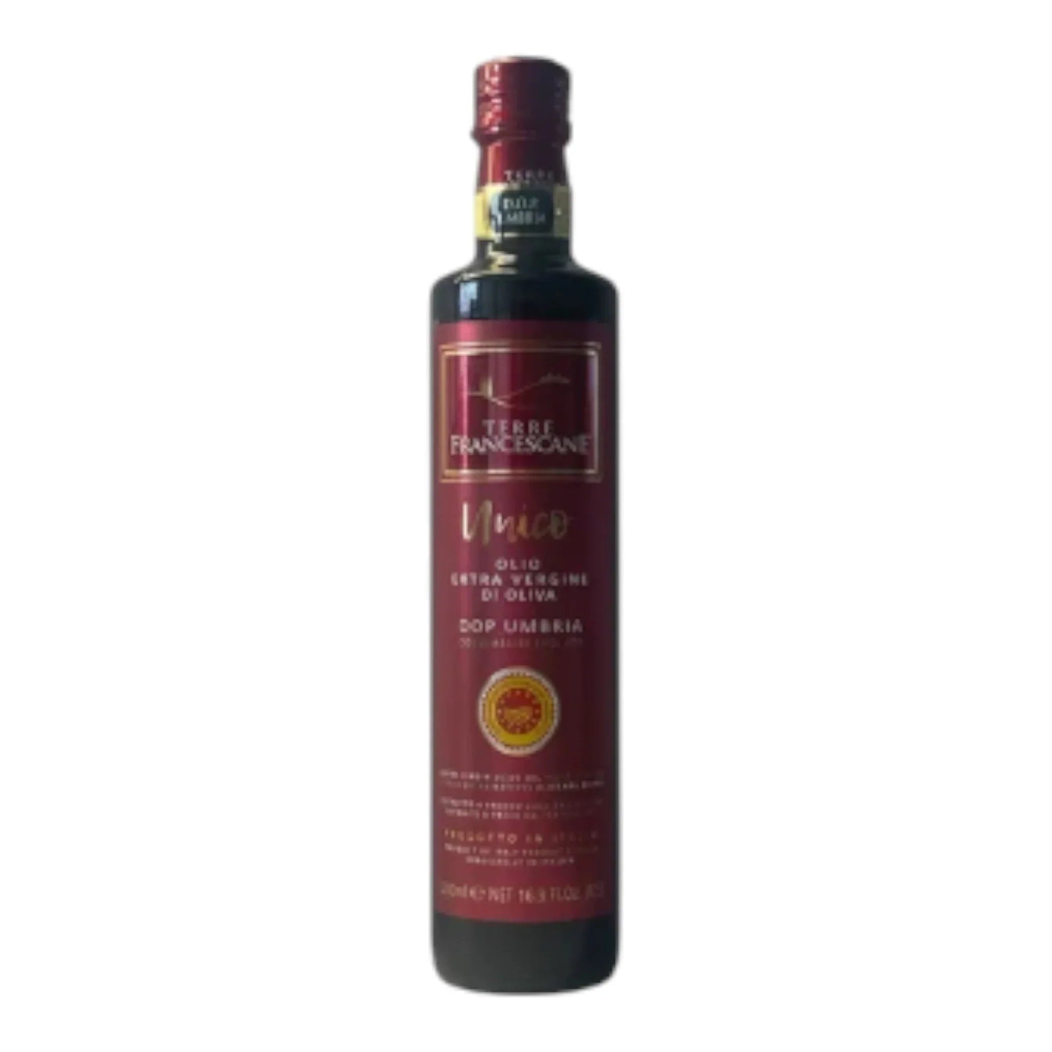 Terre Francescane ROSSA D.O.P. Extra Virgin Olive Oil 500 ml