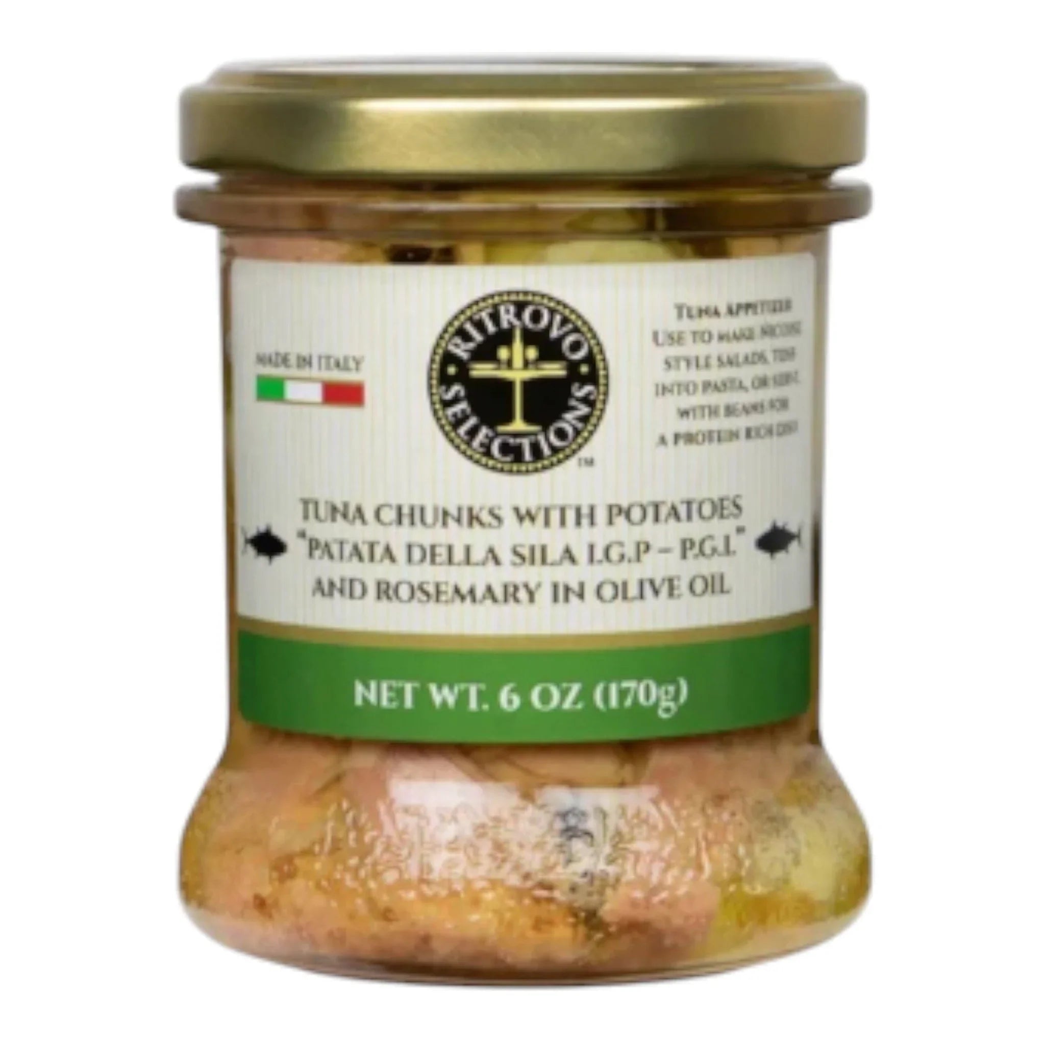 Tuna Chunks with IGP Potatoes and Rosemary, 6 oz. by Calipo Main image