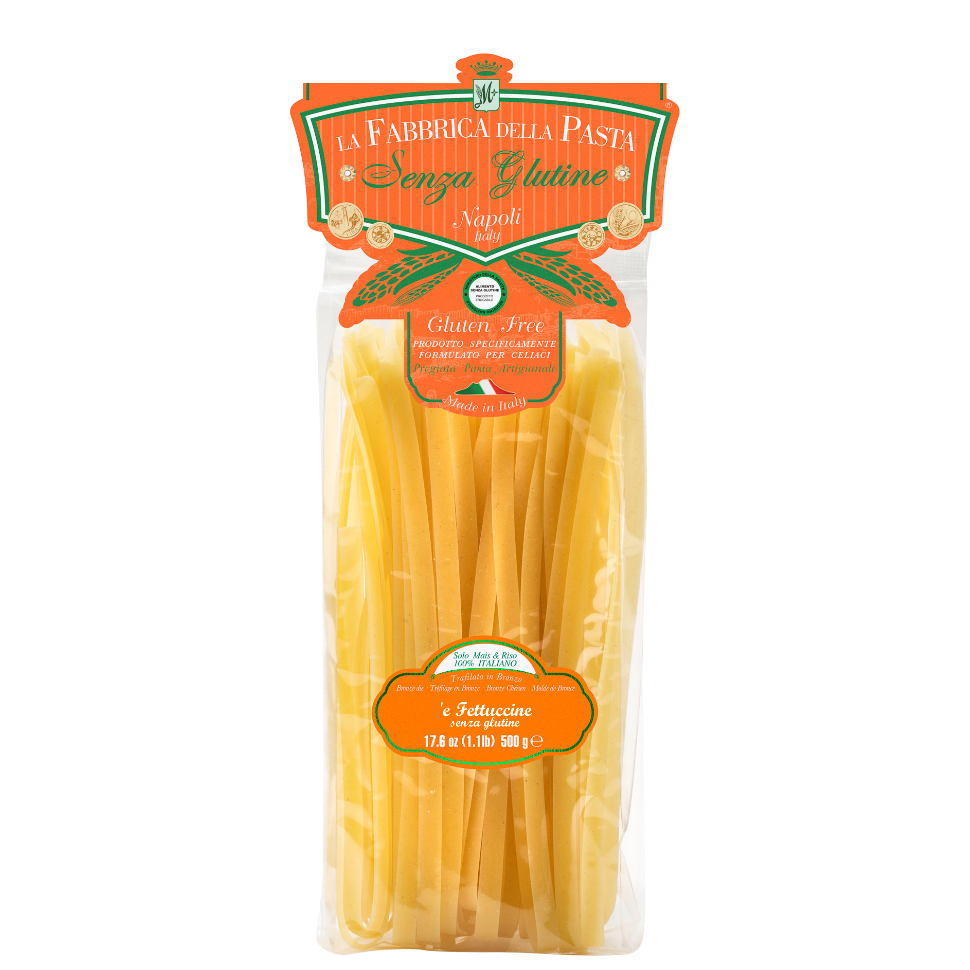 Gluten Free Fettuccine by Fabbrica Della Pasta