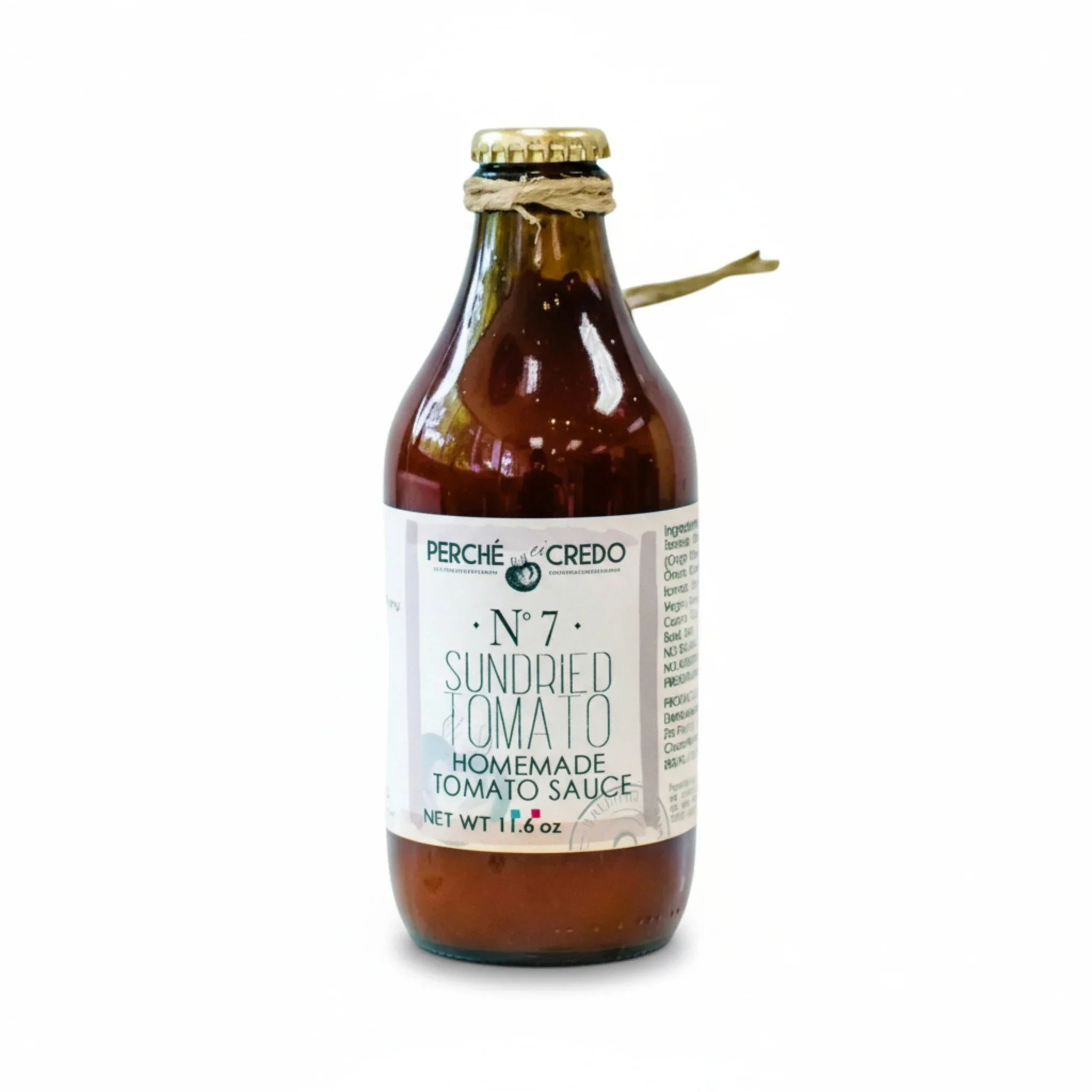 Homemade Sun-Dried Tomato Sauce By PerchÃ© Ci Credo