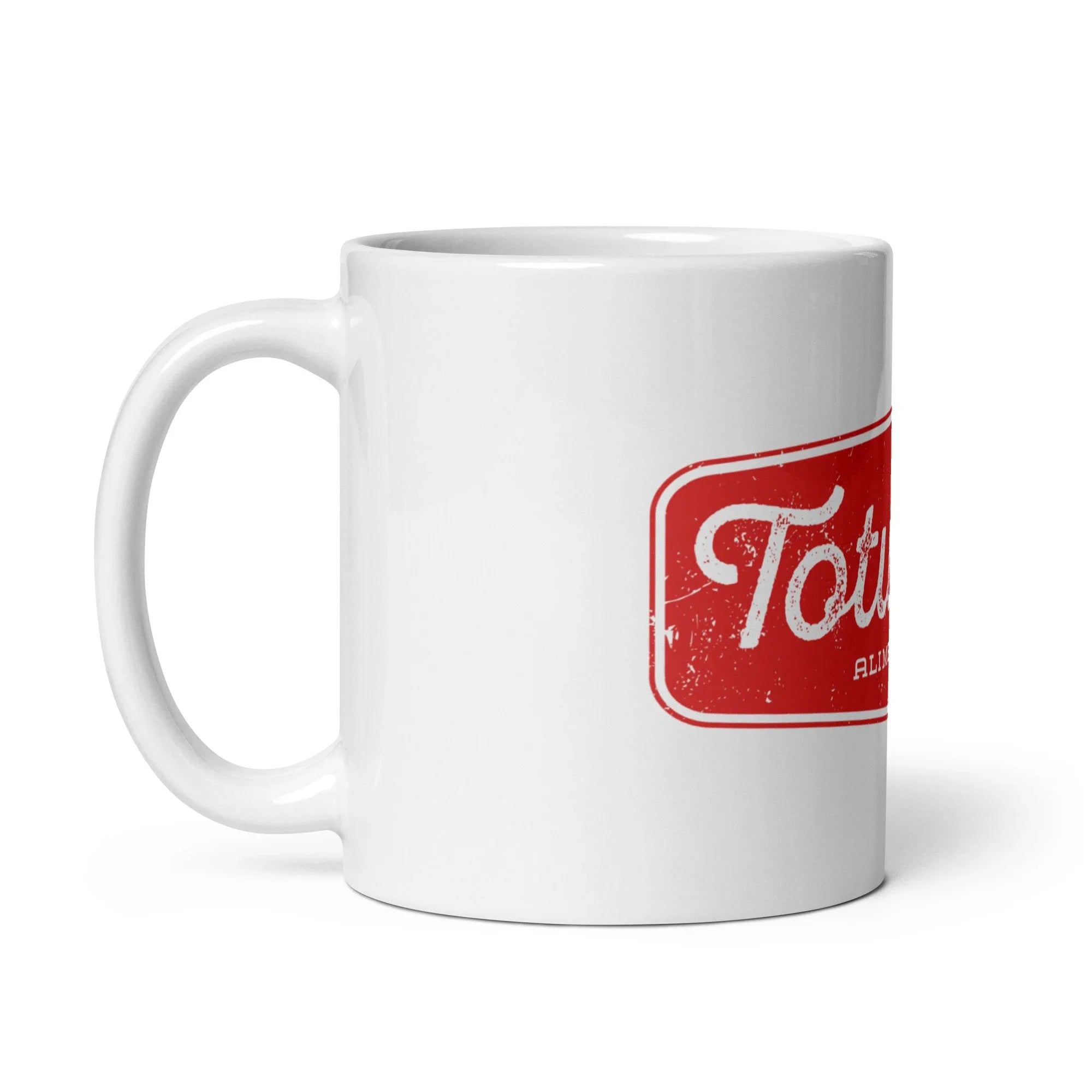 White glossy mug Secondary image